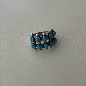 Silver and Turquoise Ring